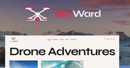 Skyward - Drone Aerial Videography WordPress Theme