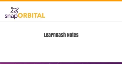 SnapOrbital LearnDash Notes