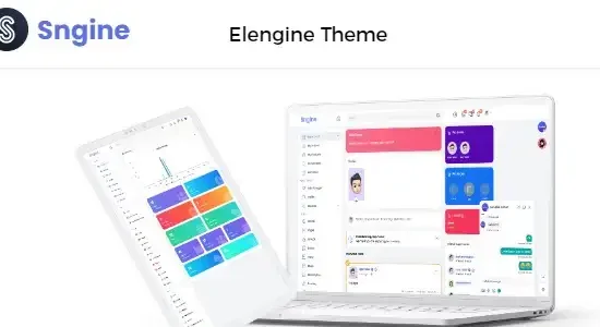 Elengine Theme for Sngine