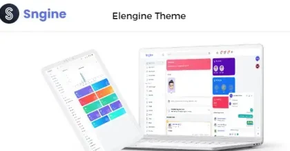 Elengine Theme for Sngine