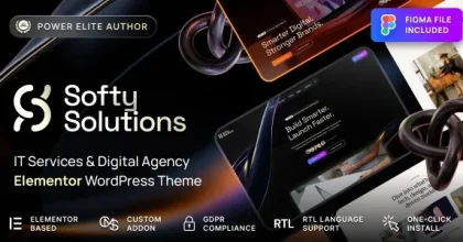 Softy Solutions – IT Services & Digital Agency WordPress Theme