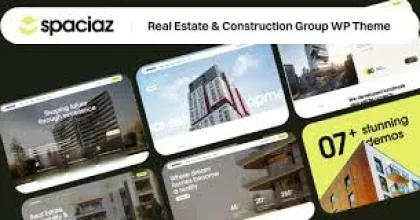 Spaciaz – Real Estate & Construction Group WordPress Theme