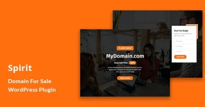 Spirit Domain for Sale WordPress Plugin