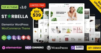 StarBella WP Multi-purpose Elementor WooCommerce Theme