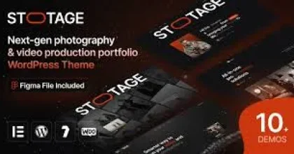 Stotage – Photography & Video Production WordPress Theme