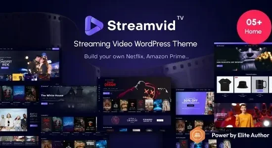 StreamVid Streaming Video WordPress Theme