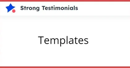 Strong Testimonials Pro Templates
