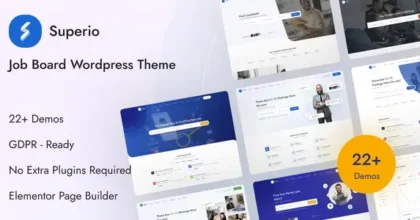 Superio Job Board WordPress Theme