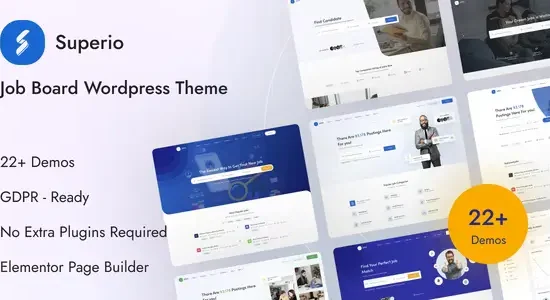 Superio Job Board WordPress Theme