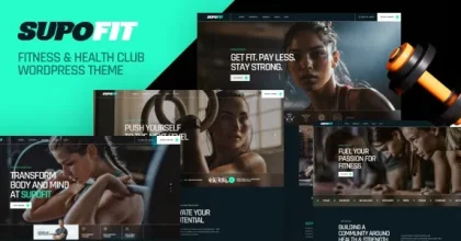 Supofit - Fitness & Health Club WordPress Theme