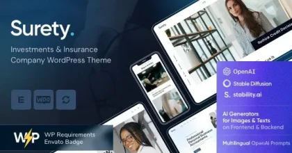Surety – Finance WordPress Theme