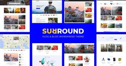 Surround - Vlog & Blog WordPress Theme
