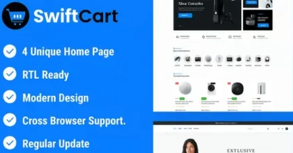 SwiftCart – Multipurpose WooCommerce WordPress