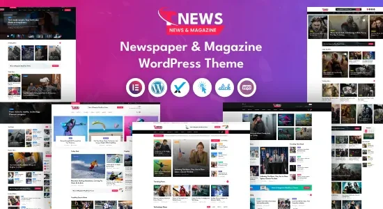 TNews - News & Magazine WordPress Theme