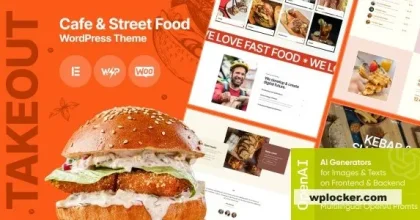Takeout - Cafe & Fast Food WordPress Theme