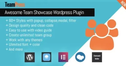 TeamPress – Team Showcase plugin