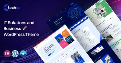 Techco 1.0.2 – IT Solutions & Business WordPress Theme