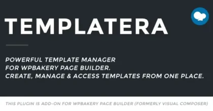 Templatera Template Manager for WPBakery Page Builder