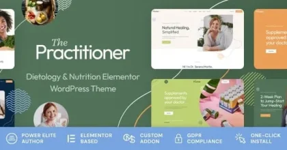 The Practitioner – Doctor and Medical WordPress Theme