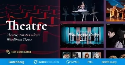 Theater – Concert & Art Event Entertainment Theme