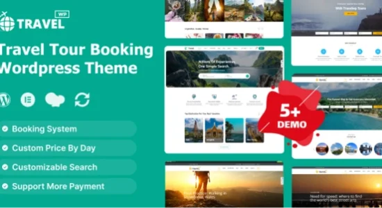 Travel WP Tour Booking WordPress Theme