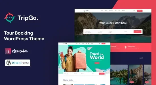 Tripgo Tour Booking WordPress Theme