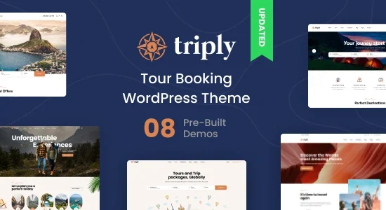 Triply - Tour Booking WordPress Theme