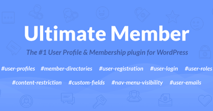 Ultimate Member Plugin with Addons