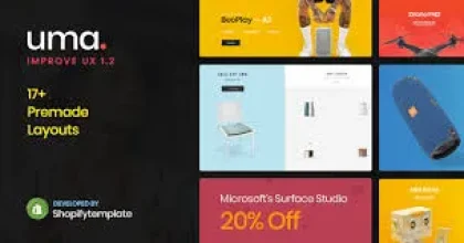 Uma – Minimal Clean Multiple Shopify Theme
