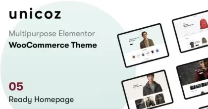 Unicoz - Elementor WooCommerce Theme