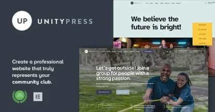UnityPress – Community Club WordPress Theme