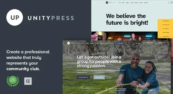 UnityPress – Community Club WordPress Theme