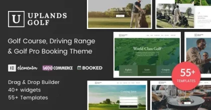 Uplands – Golf Course WordPress Theme