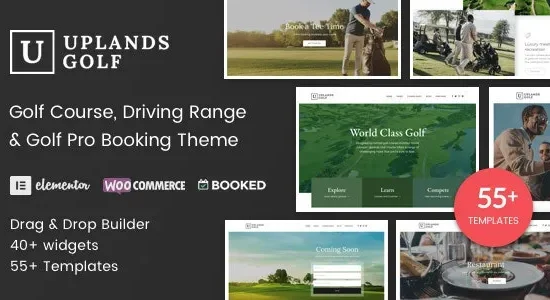 Uplands – Golf Course WordPress Theme