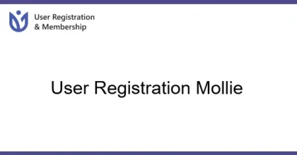 User Registration Mollie
