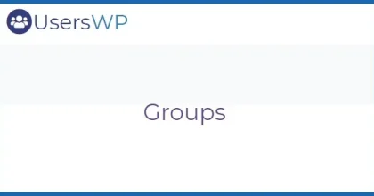 UsersWP Groups