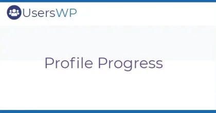 UsersWP Profile Progress