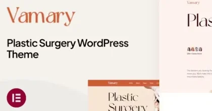 Vamary - Plastic Surgery WordPress Theme