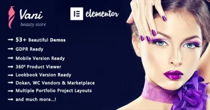 Vani – Cosmetic Beauty WooCommerce WordPress Theme