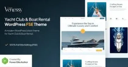 Venessy – Yacht Club & Boat Rental FSE WordPress Theme