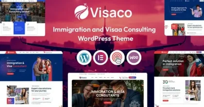 Visaco - Immigration and Visa Consulting WordPress Theme