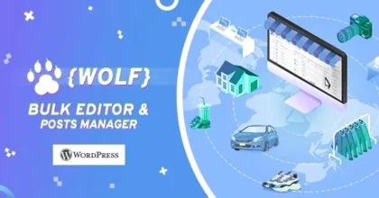 WOLF WordPress Posts Bulk Editor and Manager Professional