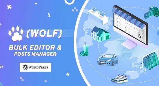 WOLF WordPress Posts Bulk Editor and Manager Professional