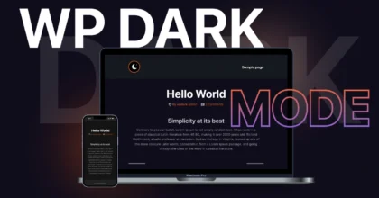 WP Dark Mode Ultimate