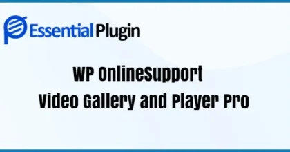 WP OnlineSupport Video Gallery and Player Pro