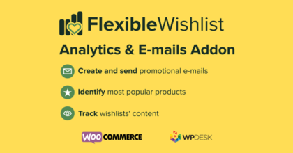 WPDESK Flexible Wishlist PRO Analytics & Emails