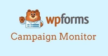 WPForms Campaign Monitor