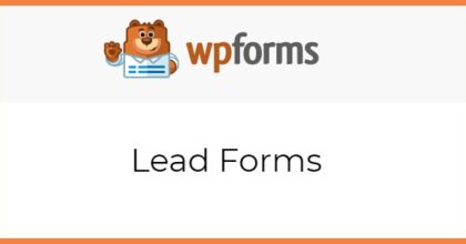 WPForms Lead Forms