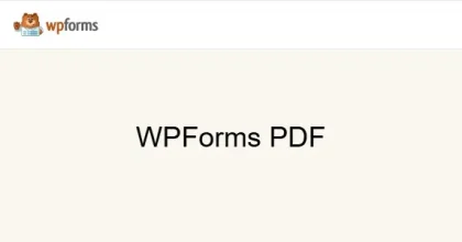 WPForms PDF