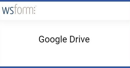 WS Form PRO Google Drive 1.0.7